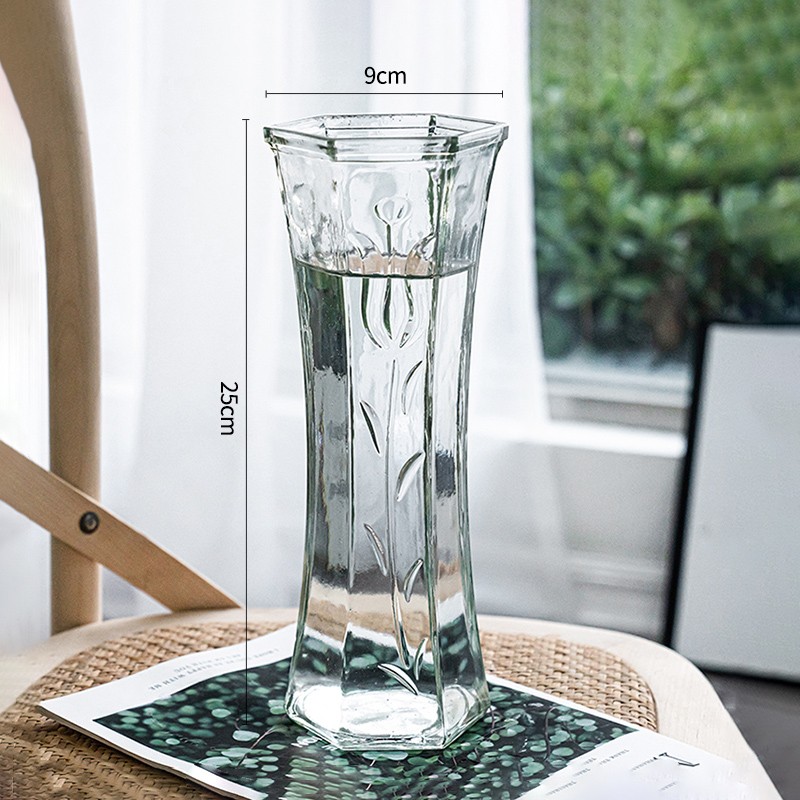 25 series glass vase