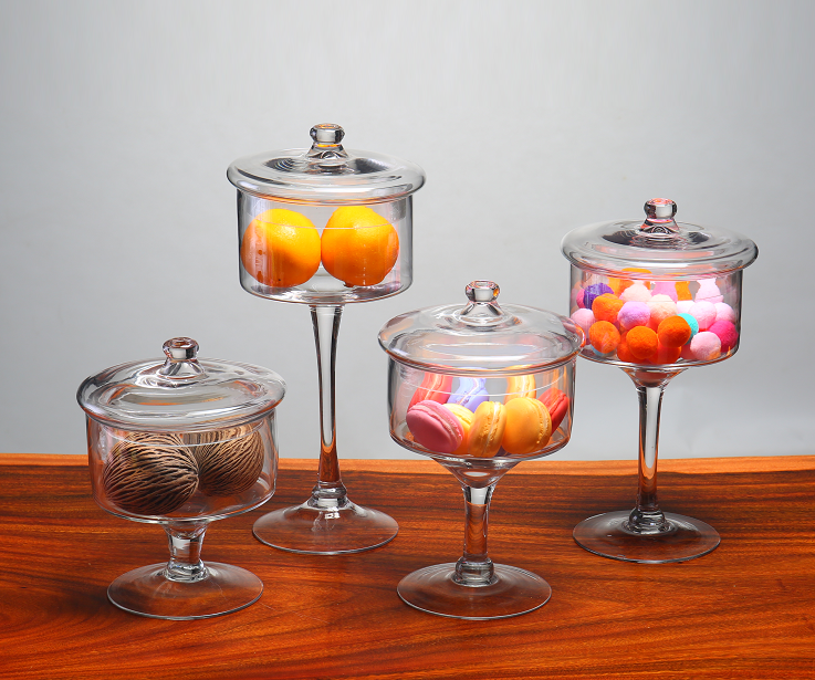 Jumbo Glass Apothecary Jars Candy Buffet Containers
