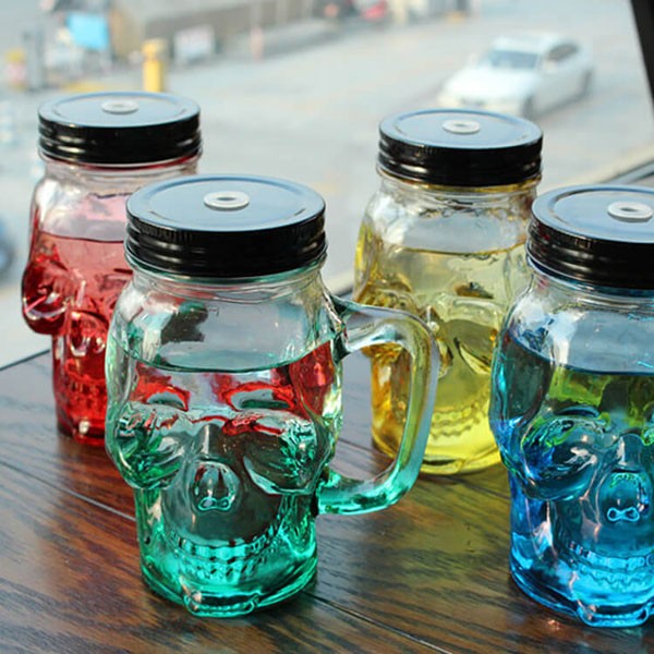 Use jam jars to create different decorations